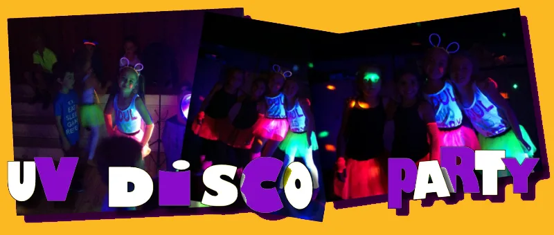 Children's UV Disco Parties