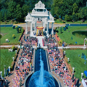 Wedding drone photography by Mindy's Roadshow