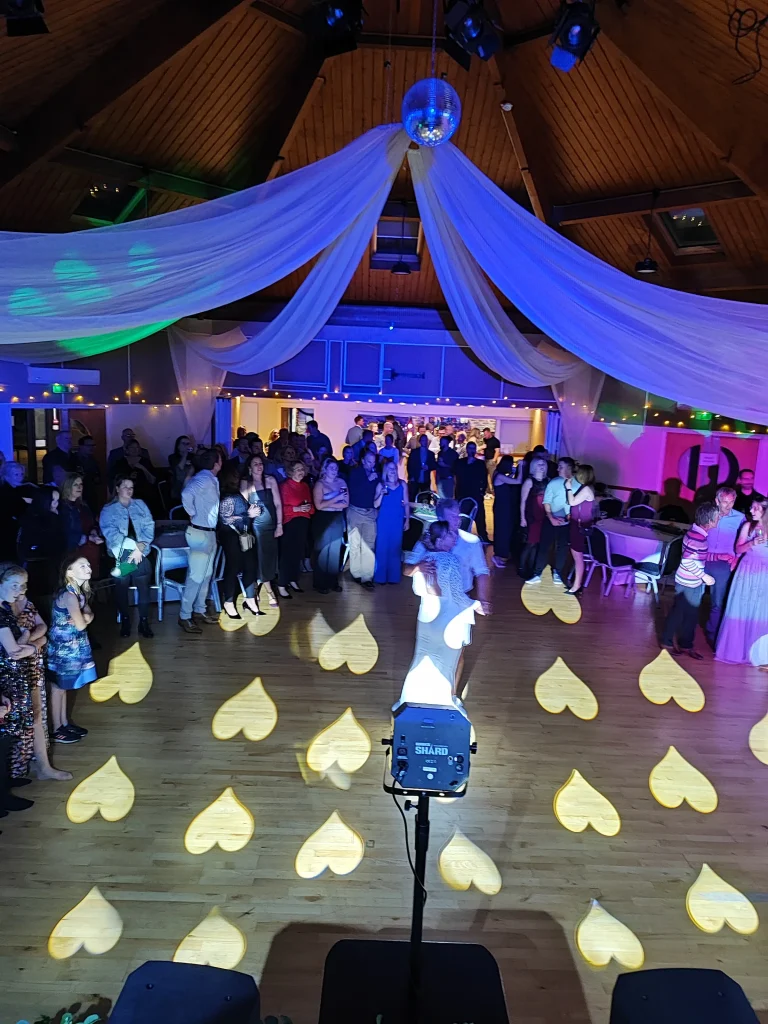 Mobile-Disco-Hire-Entertainment-Hire Bride & Grooms First Dance With People Watching